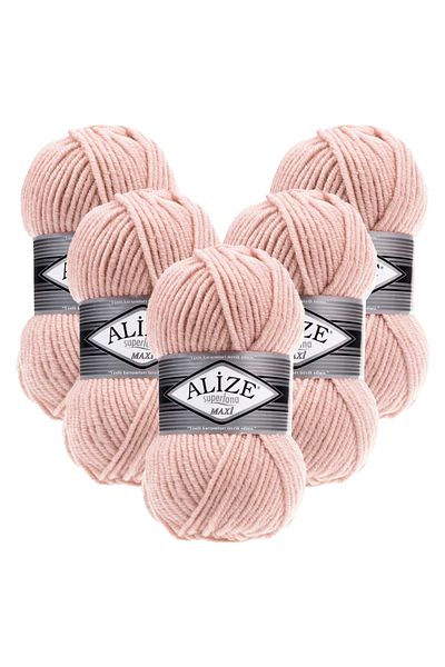 Alize Superlana Maxi 5-Piece 523 Hand Knitting Yarn