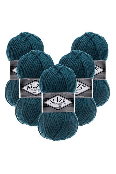Alize Superlana Maxi 5-Piece 212 Hand Knitting Yarn
