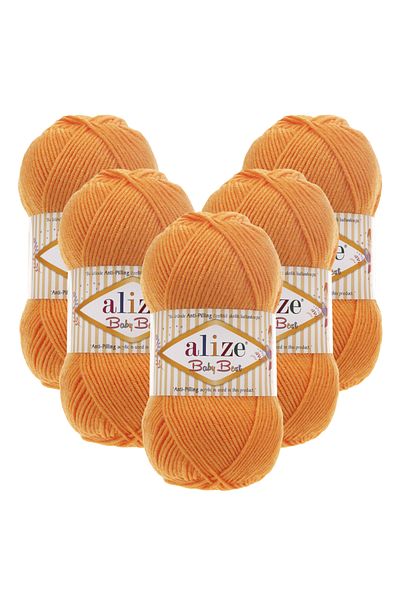 Alize Baby Best 5 Pack 336 Μανταρίνι Πλεκτό Νήμα