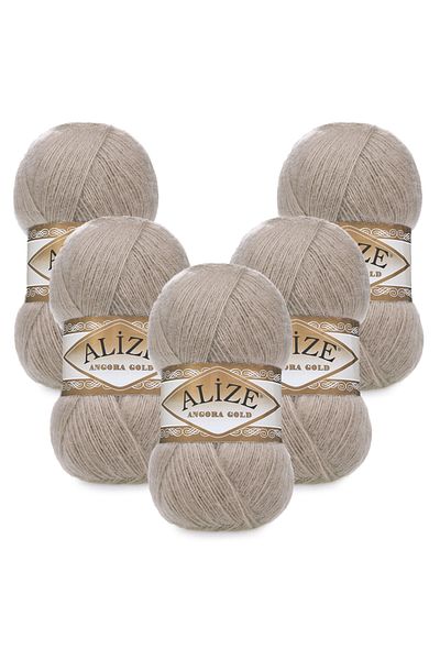 Alize Angora Gold 5 τεμαχίων 541 Mink Πλεκτό νήμα