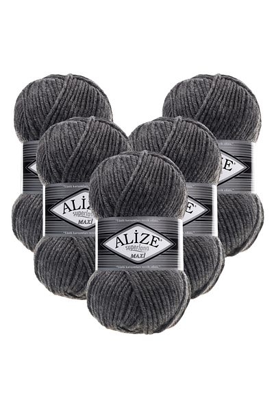 Alize Superlana Maxi 5-Piece 182 Hand Knitting Yarn