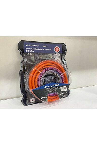 Genel Markalar NETEX AQOUSTİCS 2 GA %100 BAKIR PROFESYONEL KABLO SETİ