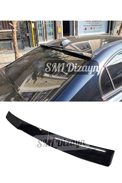 SML Dizayn Honda Civic Fb7 Cam Üstü Yarasa Spoiler-Rüzgarlık Parlak Siyah Civ...