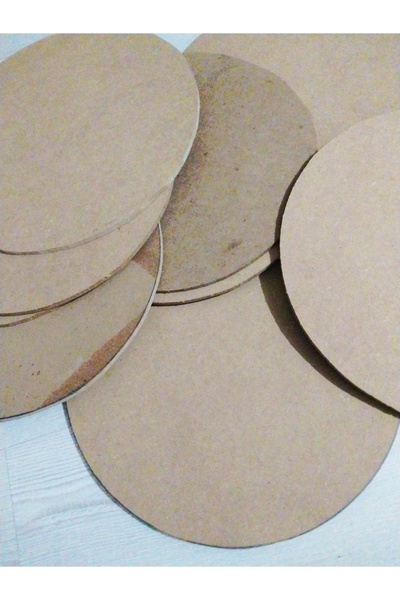 Berk Mdf plaka yuvarlak kalın 5mm supla