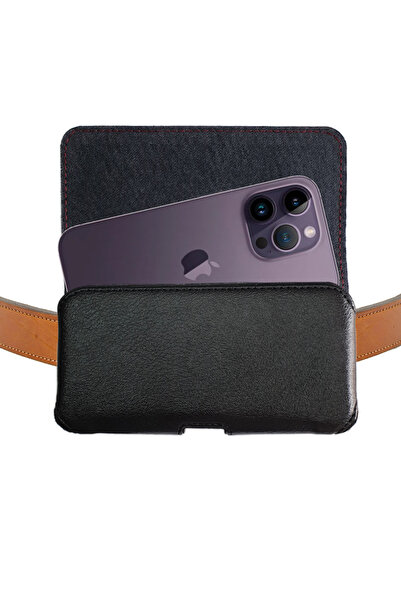 EXENAR Husă pentru curea pentru iPhone 14 Pro |   Toc de talie atașat la curea