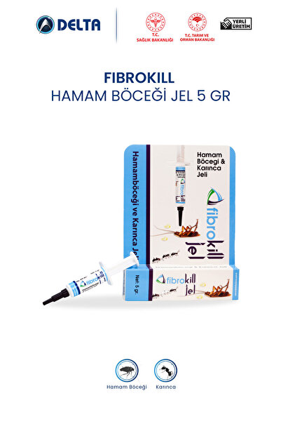 Delta Market Fibrokill Karınca Ve Hamam Böceği Jeli 5gr