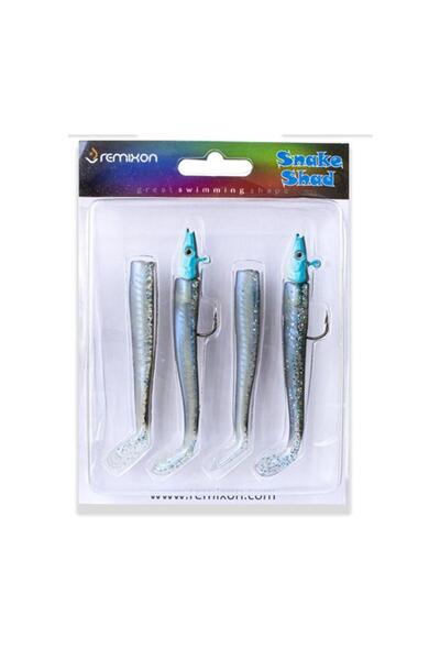 Remixon Snake Shad 12cm 16gr 4+2 Silikon Balık