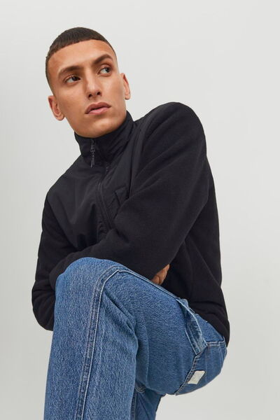 Jack & Jones Men's High Collar Fleece Jacket - Marvin -12235864 - BS