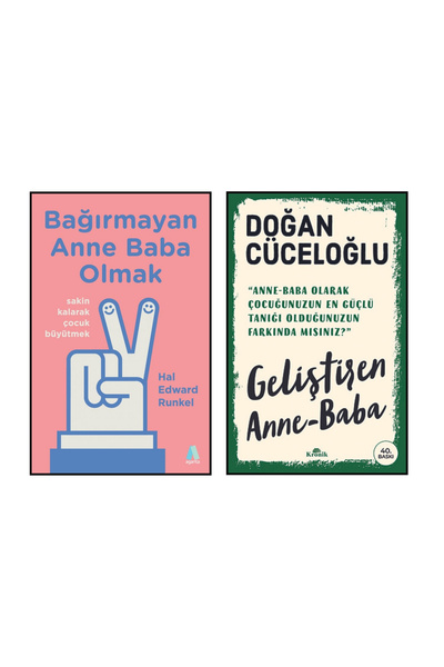 Aganta Kitap Bağırmayan Anne Baba Olmak+Geliştiren Anne Baba