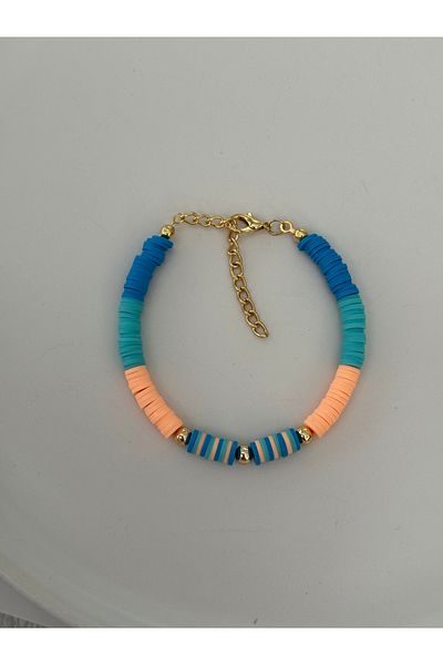 HERCY Colorful Fimo Beaded Bracelet