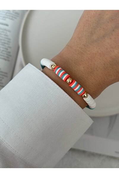 HERCY Renkli Fimo Boncuklu Bileklik