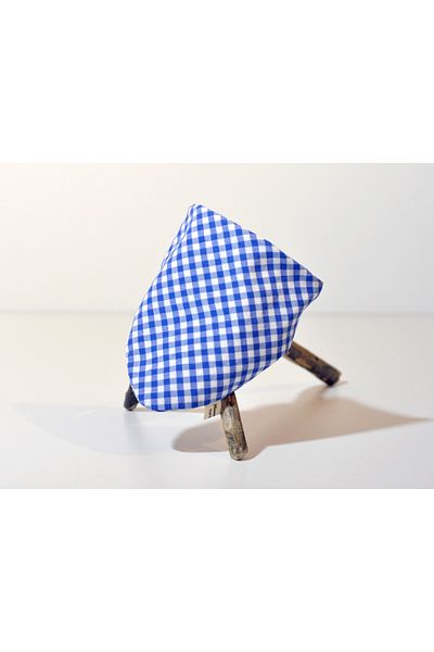 minart design Gingham Patterned Elastic Four Colors Bandana for Cats or Dogs