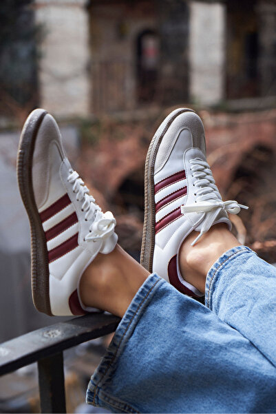 NİŞANTAŞI SHOES Return07 Pantofi sport de damă cu șireturi, cu talpă plată, c...