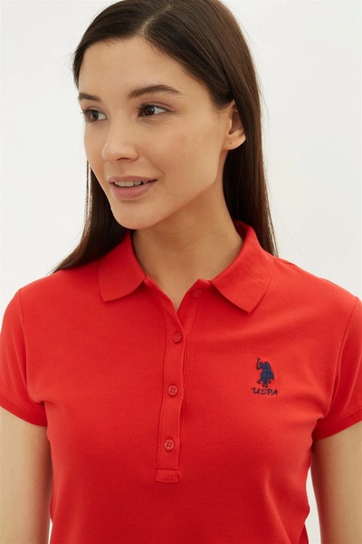 U.S. Polo Assn. Red Women's T-Shirt