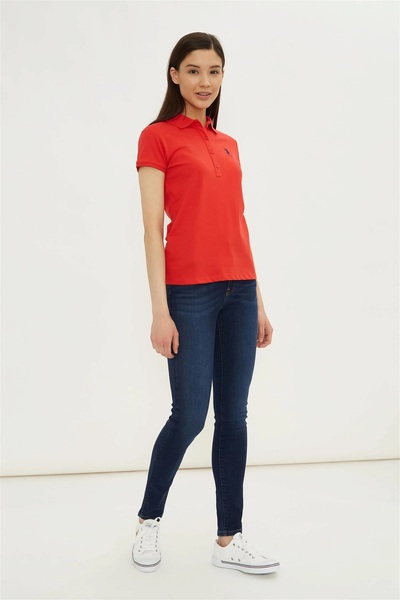 U.S. Polo Assn. Red Women's T-Shirt