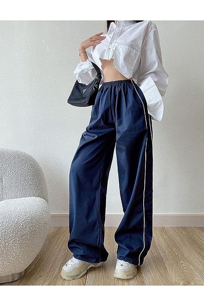 DEEFWEAR Y2k Baggy Unisex Parachute Pants