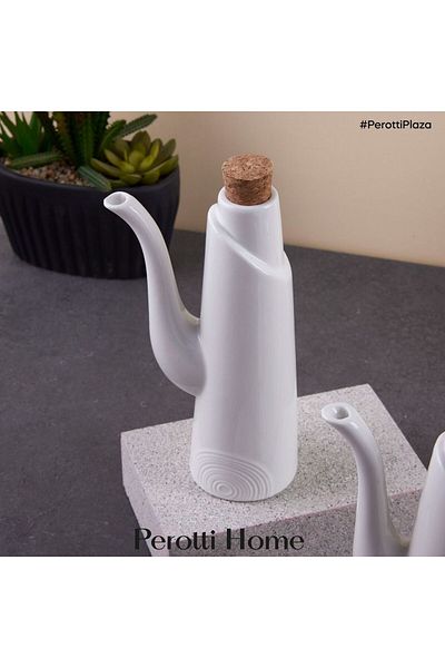 TREND PEROTTI Bottıglıa Porcelain 2-Piece Oil Sauce Bowl Sauce Oil Pot Set