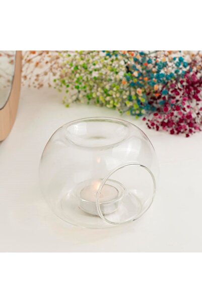 Mitr Dekoratif Cam Buhurdanlık