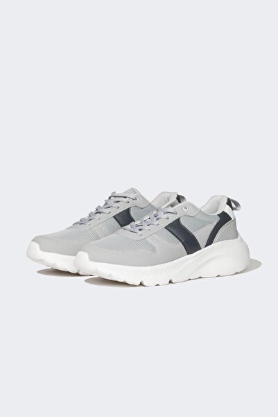 DeFacto Erkek Yüksek Taban Bağcıklı Suni Deri Spor Ayakkabı C1263axns