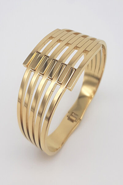 Jeylin المرأة بدون حجر 6 صفوف Vip الصلب الضلع أصفاد سوار مجوهرات نموذج جودة ع...