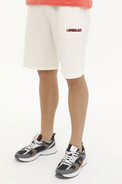 lumberjack ML ALVIN 20ID1006 4FX Ecru Men's Shorts