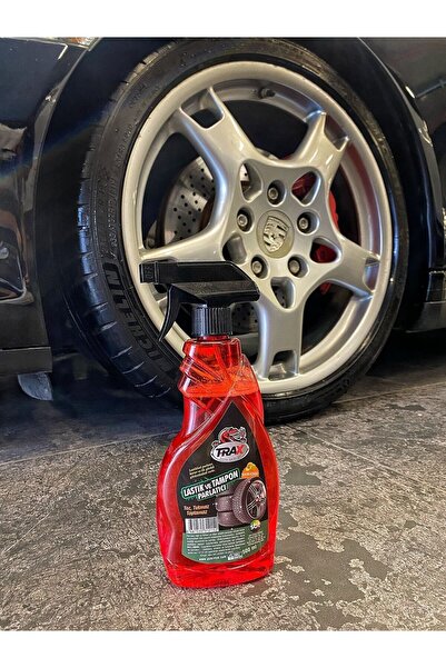 ARACINIZ İÇİN EN İYİSİ T-RAX Lastik Parlatıcı Ve Tampon Cilası Araba Oto Süper Kaliteli Sprey 500ml