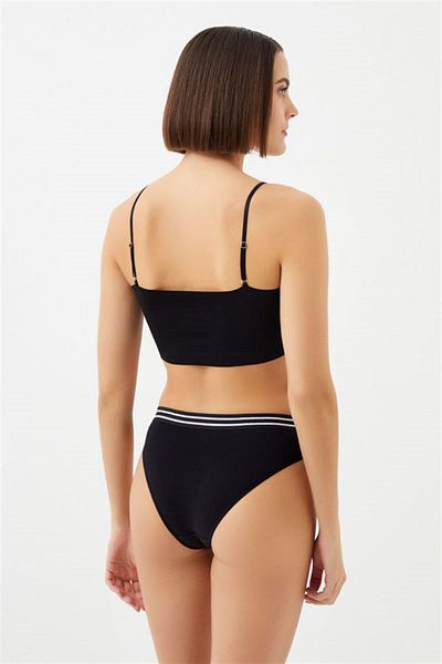 Cottonhill Chiloți de bikini din bumbac sport Basic Pachet 5