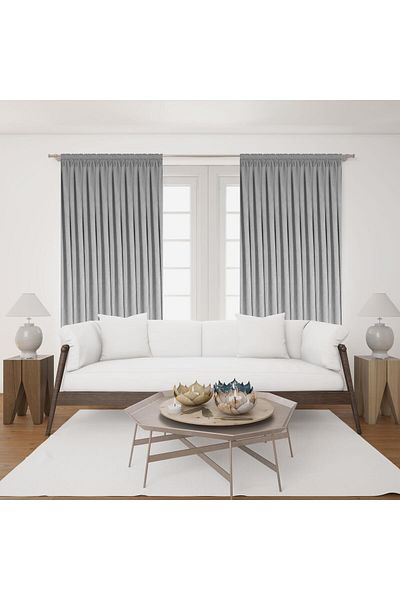 Premier Home Κουρτίνα φόντου Astoria 140x260 Πέτρα