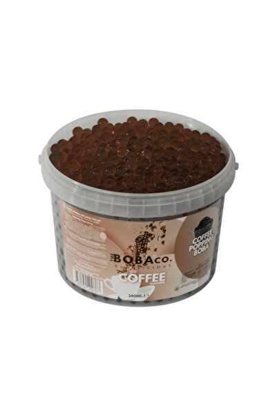 TheBobaCo. Bubblicious Bubble Tea Boba - Kahve / Coffee 3,4kg