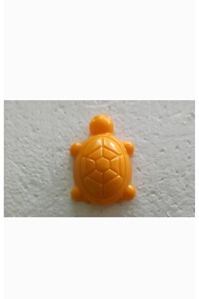 PİLSAN Çilek Ev /tombiş Ev Için Sarı Kilit Kaplumbağa Şekli 1 Adet