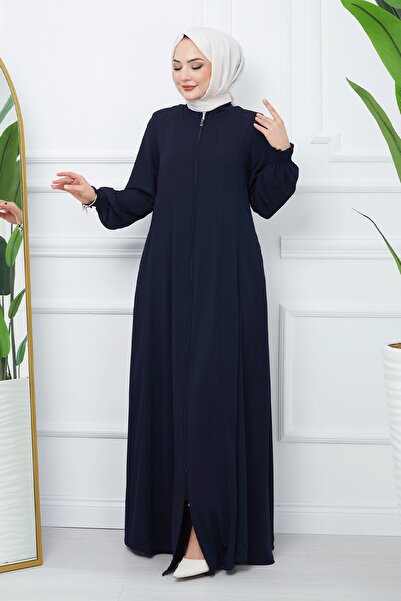 InStyle Шматок Mevlana Тканина Abaya Navy Blue