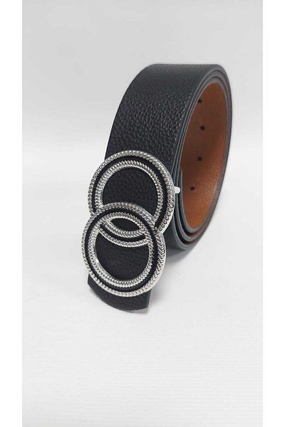 Kemerix Reversible Women's Belt Set - Pack of 2