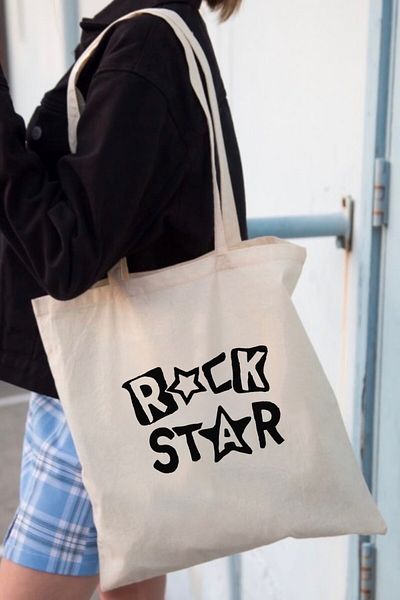 EFBUTİK Τύποι υφασμάτινων τσαντών - Rock Star