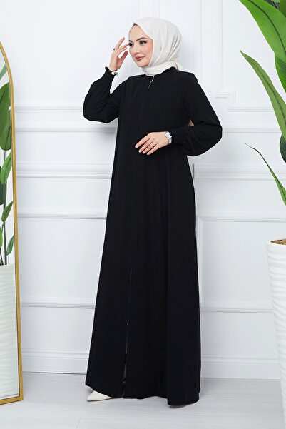 InStyle Piece Mevlana Fabric Ferace - Black