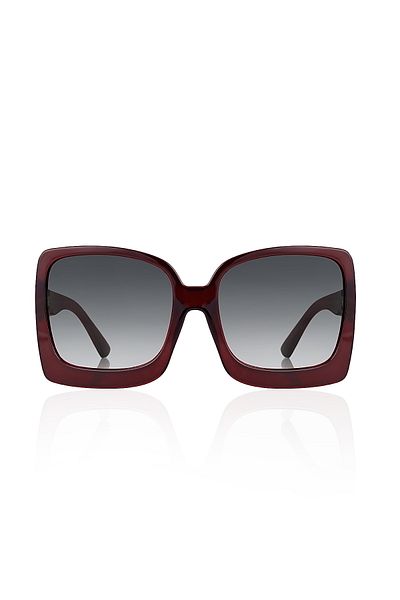 Royal Club De Polo Barcelona Women's Burgundy Sunglasses RPSS072603