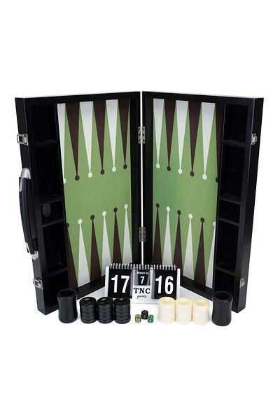 Tamer Tanca Unisex Vegan Gray Backgammon