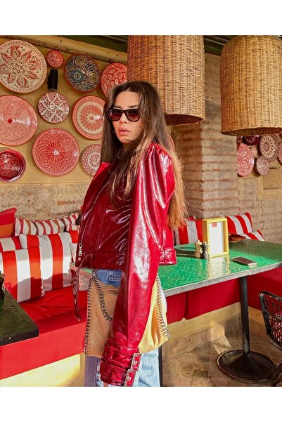 HEYBABE FLAME DERİ CEKET