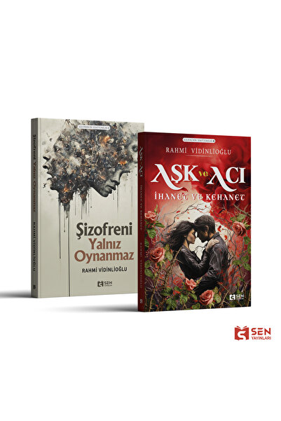 SEN YAYINLARI Şizofrenik Semptomlar ( 2 Kitap Set ) / Şizofreni Yalnız Oynanm...