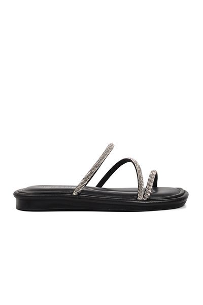 Pierre Cardin PC-5102 Black Women's Slippers