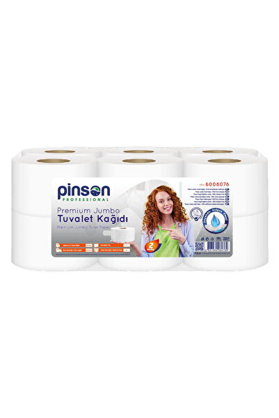 Pinson Premium Jumbo Tuvalet Kağıdı 12 Li 150 Mt