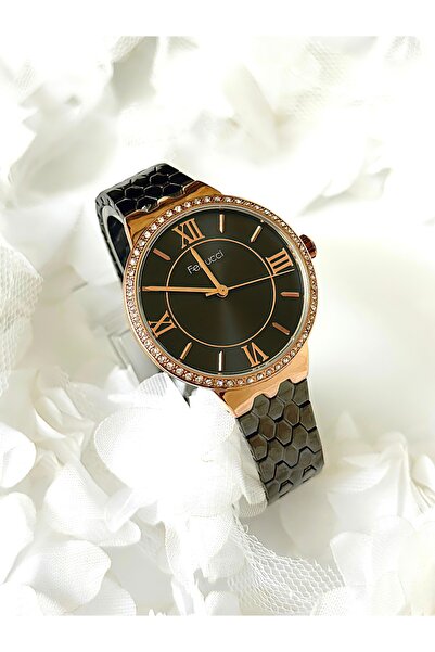 Ferrucci FERRUCCİ KADIN KOL SAATİ (SİYAH KORDON)