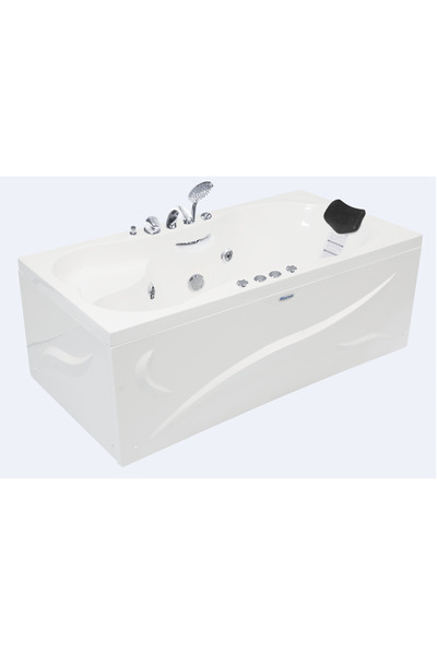 Waterway Laredo Jakuzi 150x80 H:55 Party Hidromasaj Sistemli Küvet Gövde Meta...