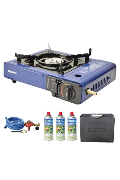 Kılıçaslan Camp TÜP  BAĞLANTILI PORTATİF CAMP OCAĞI  3 ADET  220 gr KARTUŞ  H...