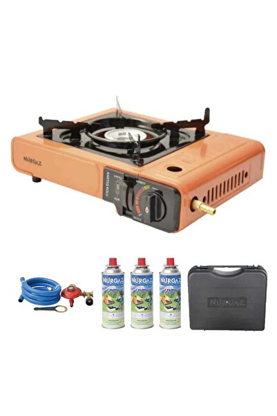 Kılıçaslan Camp TÜP  BAĞLANTILI PORTATİF CAMP OCAĞI  3 ADET  220 gr KARTUŞ  H...