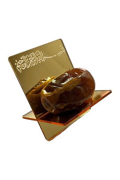 MODAT 6 Pieces Palm Gold Gold Plexi Presentation Relay