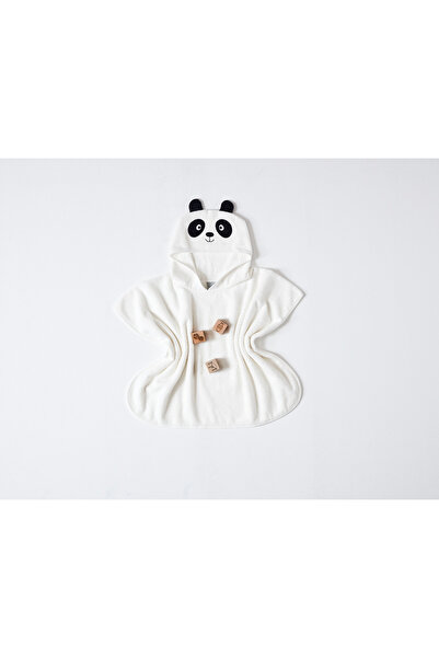 Doqu Home Panda Patterned Baby Towel - Piny Poncho - Cotton