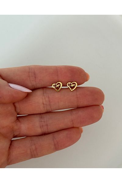 Miliva Gold Tragus Earrings| Double Tragus Earrings