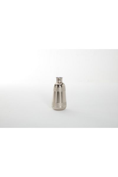 Doqu Home Ghiveci mic de flori din fier - vază argintie, standard MA6361