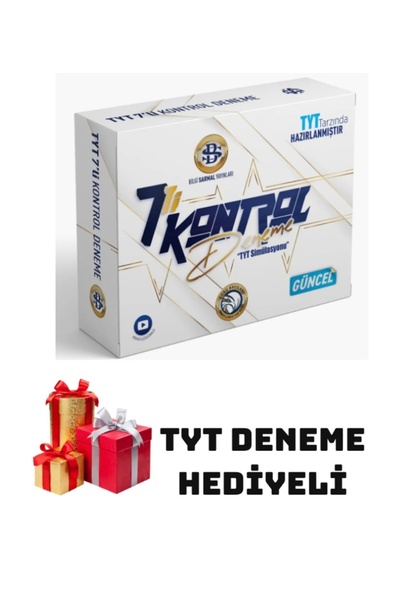 Sarmal Yayınevi BİLGİ SARMAL TYT GENEL DENEME KONTROL 7 LI - 2024