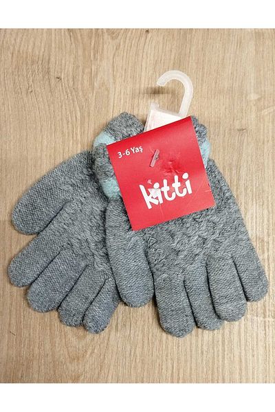 Kitti Girl's 3-6 Years Knitted Gloves